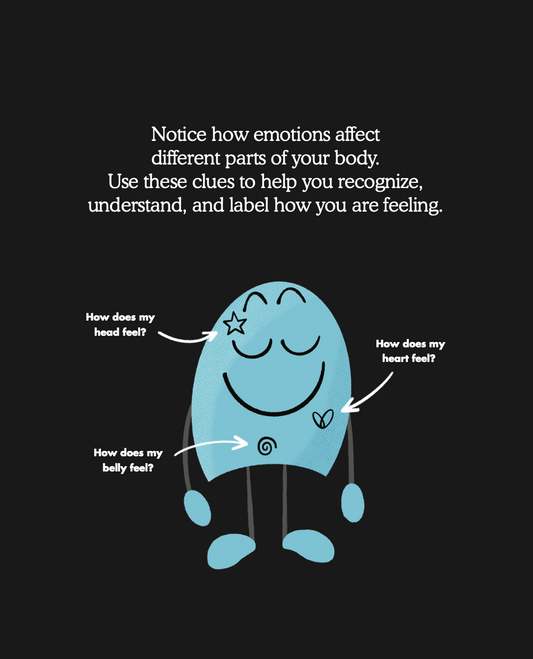 Teaching Kids To Notice Body Clues for Emotions ⭐️♥️🌀